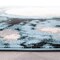 World Rug Gallery Contemporary Abstract Circles Non Shedding Soft Area Rug 2' x 7' Blue Rug 389BLUE2x7 - alternate 8